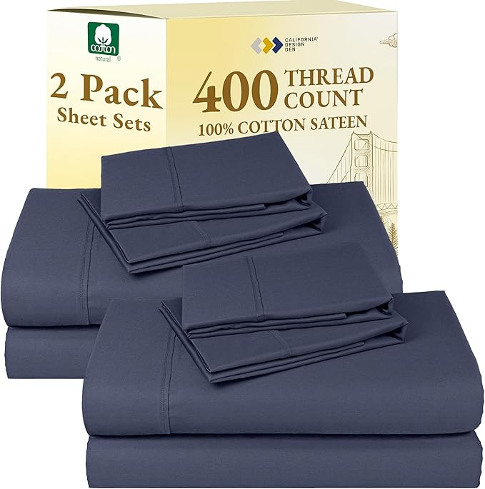 California Design Den 2-Pack King Size Sheet Sets by CaliforniaDesignDen
