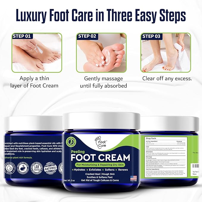 FOOT CURE Tea Tree Oil Foot Cream - Image 8