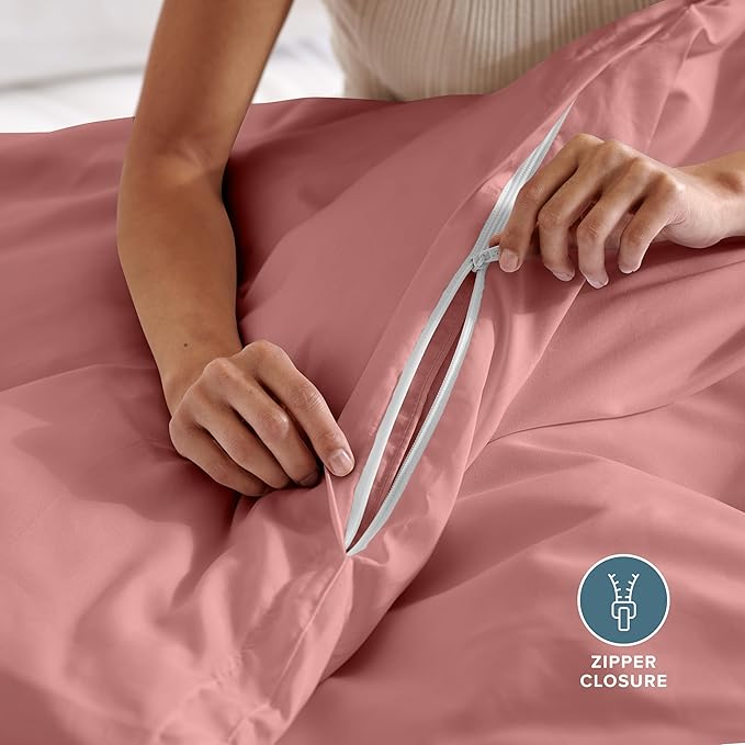 Bare Home Bedding Duvet Cover Queen Size - Image 6