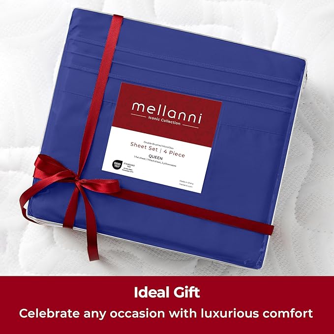 Mellanni Split King Sheets Set - Image 7