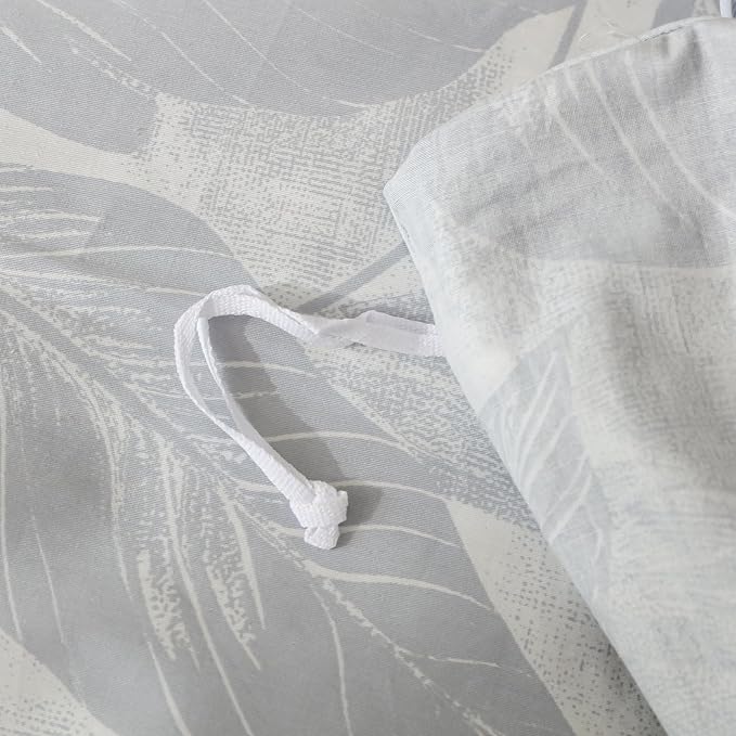 OAITE Duvet Cover Set Twin Size Floral Pattern Ultra Soft 100% Cotton Duvet - Image 8