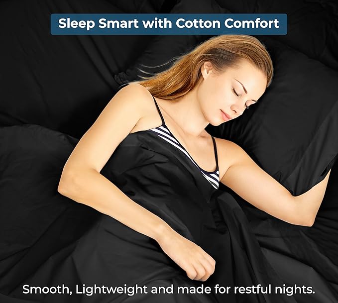 Royale Linens 100% Organic Cotton Full Flat Sheet Only - Image 9