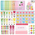 120 PCS Spa Party Supplies for Girls & Women, Spa Party Favors Include Face by QIUFSSE