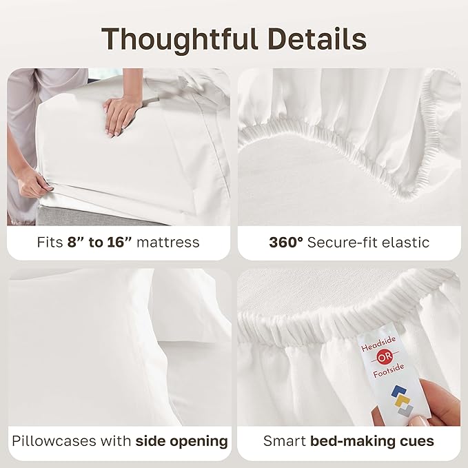 California Design Den Queen Size Sheet Set - Image 5