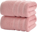 Bath Towels 2 Pack, 30 x 60 Inches, Large 100% Cotton Towels, Comfortable by Velqora