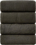 Ycosy 4 Pack Extra Large Microfiber Bath Towels Set, 35x70 inches, Less Lint by Ycosy