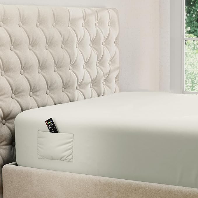 DREAMCARE Fitted Sheet Queen Size - Image 4