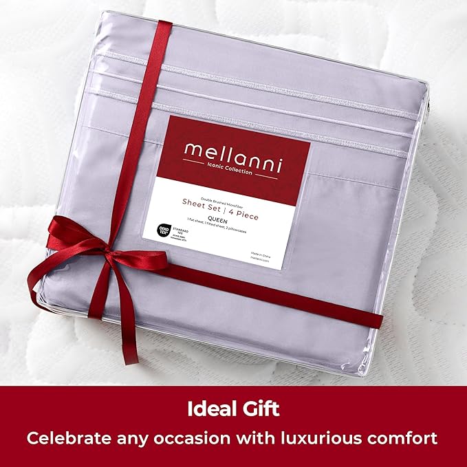 Mellanni Extra Deep Split King Sheets - Image 9