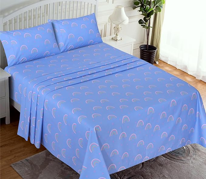 RUVANTI 100% Cotton Sheets – Twin XL Size Percale Bedding, Cooling & Breathable - Image 2