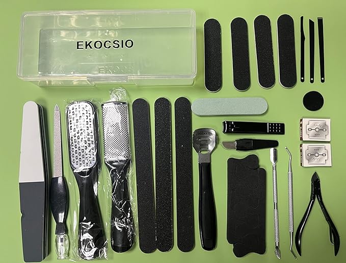 36 in 1 Pedicure Kit, Professional Pedicure Tools Foot Rasp Foot Dead Skin - Image 8