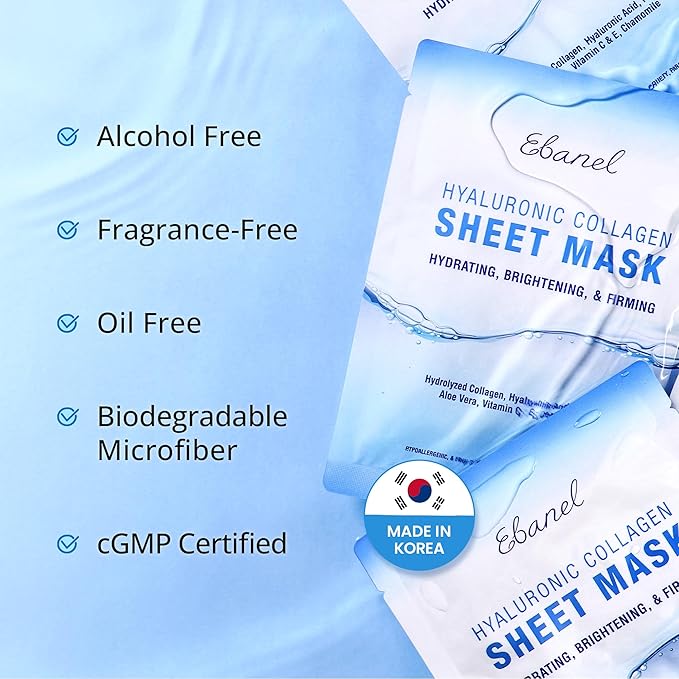 Ebanel 20 Pack Collagen Face Mask - Image 6