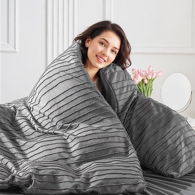 NEXHOME PRO Duvet Cover Queen, Soft and Lightweight 100% Washed Microfiber - Image 3