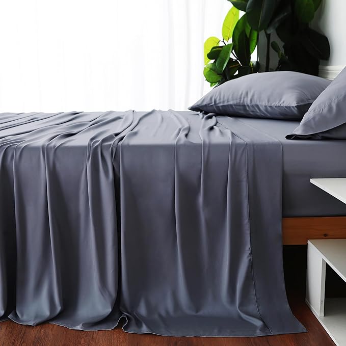 Bamboo Viscose Flat Sheets Only, Sateen Weave Full Size Flat Sheet Only - Image 7