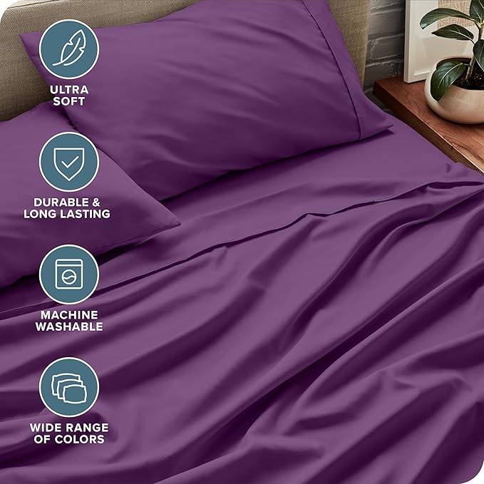 Bare Home Queen Sheet Set - Image 4