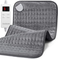 Heating Pad for Back, and Shoulder Pain Relief, Electric Heat Pad by ZUODUN
