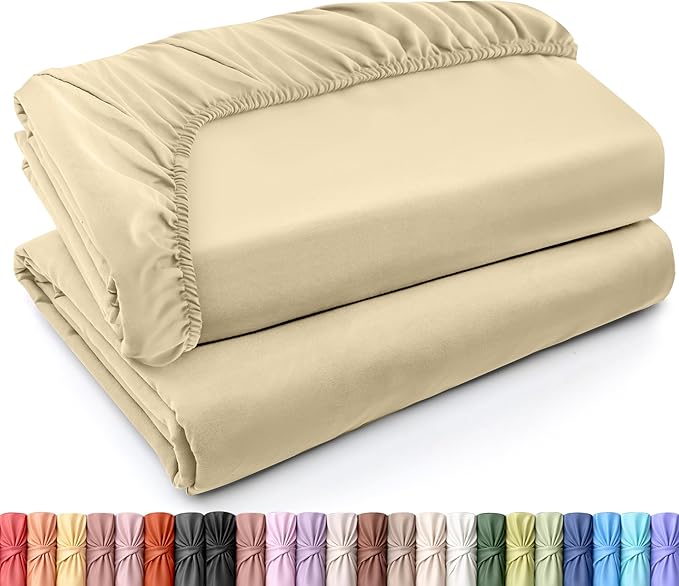 Utopia Bedding Twin Fitted Sheets by UTOPIABEDDING