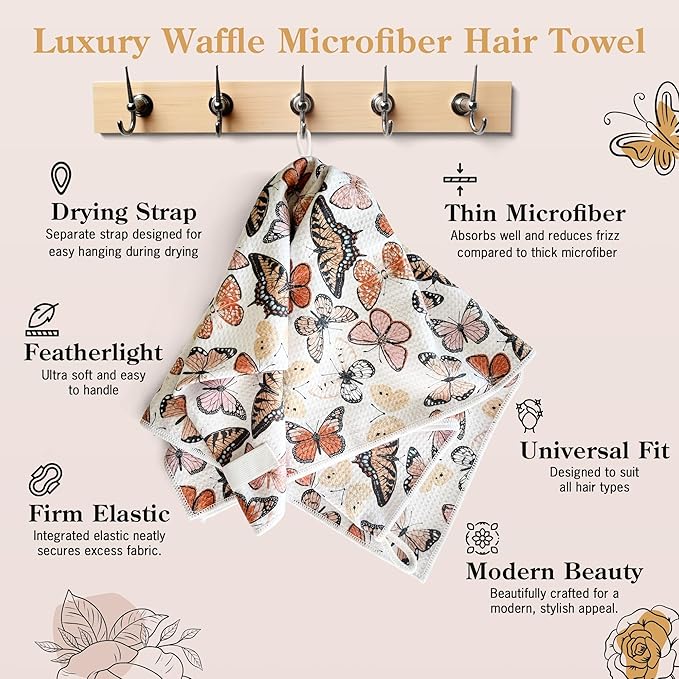 Microfiber Hair Towel Wrap for Women - Image 7