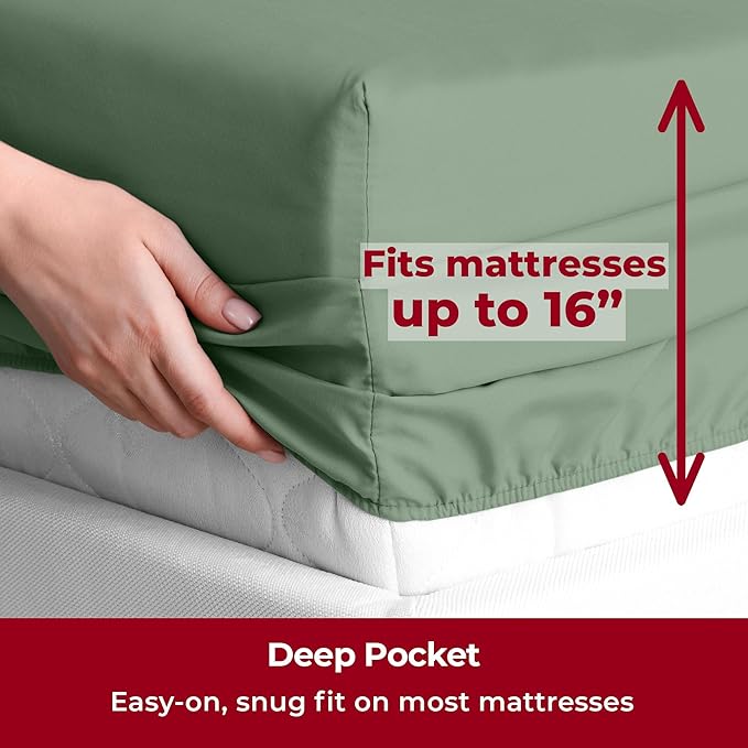 Mellanni Twin XL Sheets Set - Image 5