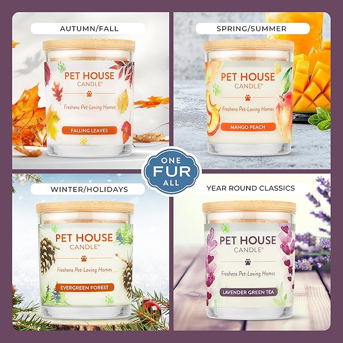 One Fur All Pet House Candle 2 Pack - Image 5