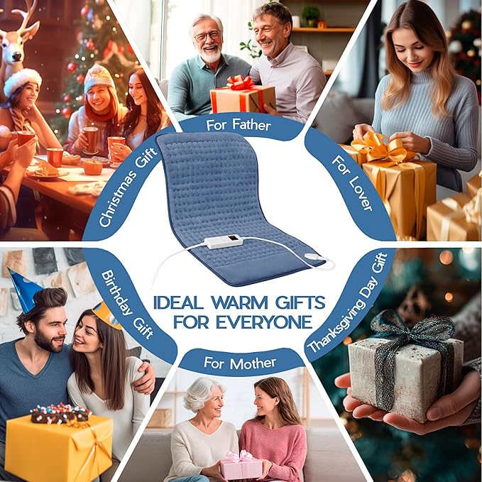 Heating Pad for Gifts Soothing Heat Therapy for Women & Men, Perfect Christmas - Image 8