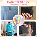 9 Pcs Sticky Phone Message Pad, 5.1×3.9 Inch While You were Out Message Pad, Self-Adhesive Sticky Notes, Fluorescent Color Telephone Notes for Office School Home, 50 Sheets/Pack (9 Colors)