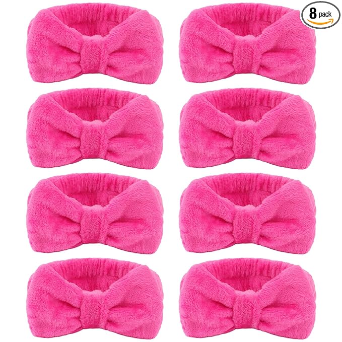 CIEHER 8 Pcs Spa Headbands for Women, Teen Girls by CIEHER