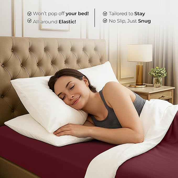 Utopia Bedding Queen Fitted Sheet - Image 8