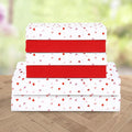 Elegant Comfort Luxury Soft Bed Sheets Heart Pattern by ELEGANTCOMFORT