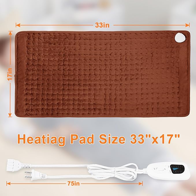 Deepsoon Heating Pad, Electric Heating Pads - Image 6