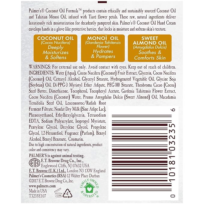 Palmer's Coconut Oil Formula Hand Cream - Image 11