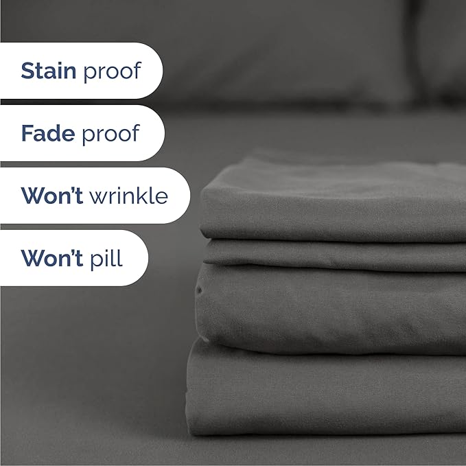 Cal King Size 4 Piece Sheet Set - Image 5