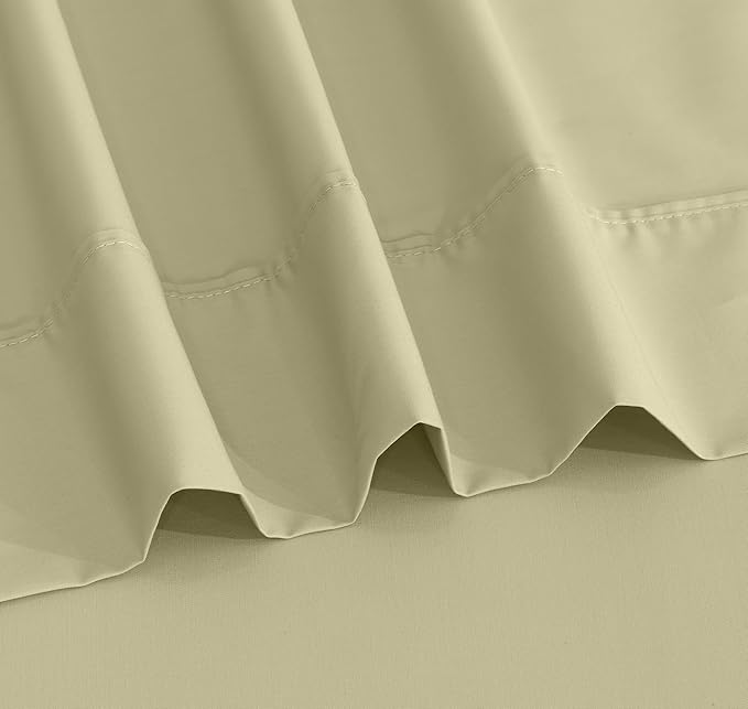 RUVANTI 100% Cotton Sheets – California King Percale Bedding, Cooling & - Image 8
