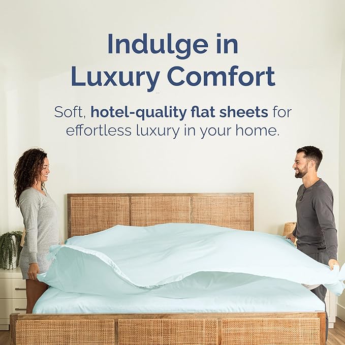 Twin XL Size Flat Sheet - Image 2