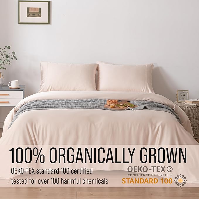 Bella Coterie | Luxury Bamboo Viscose Queen Size Pillowcase Set | 100% - Image 4