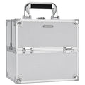FRENESSA Makeup Train Case Makeup Organizer Box Portable Cosmetic Travel Case by Frenessa