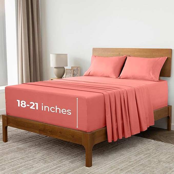 Mellanni Extra Deep King Sheets by Mellanni