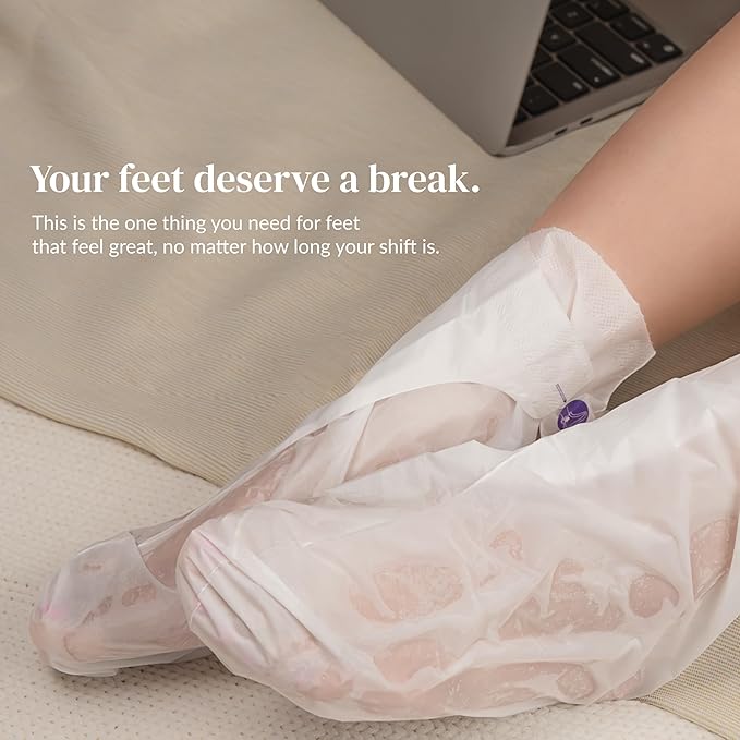 Epielle Hydrating Hand & Foot Masks, Relieve and Soften Dry, Overworked Skin - Image 7