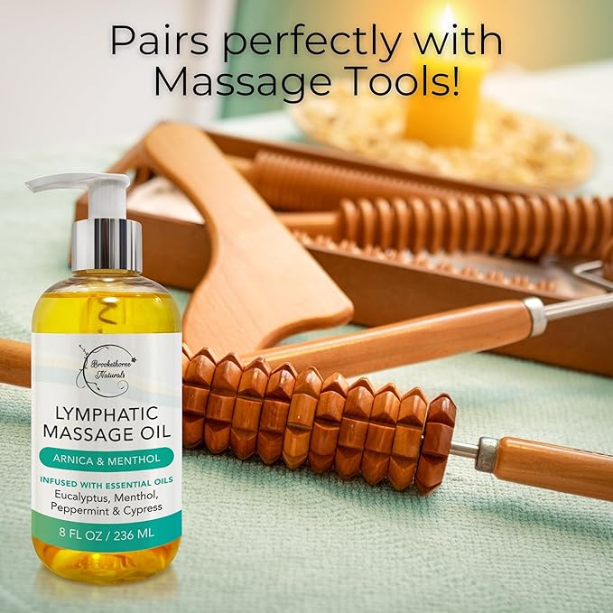 Lymphatic Drainage Massage Oil for Massage Therapy | Premium Quality, 100% - Image 7