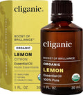 Cliganic USDA Organic Lemon Essential Oil by Cliganic