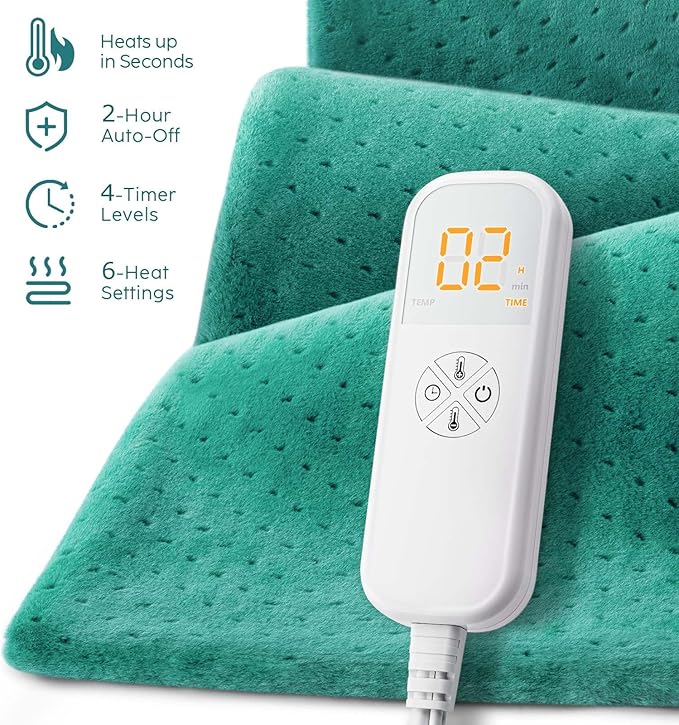 Mothers Day Gifts for Mom Her, Heating Pad for Back Pain & Cramps - Image 3