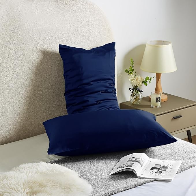 Silk Pillowcase for Hair and Skin Mulberry Silk Pillowcase Soft Breathable - Image 3