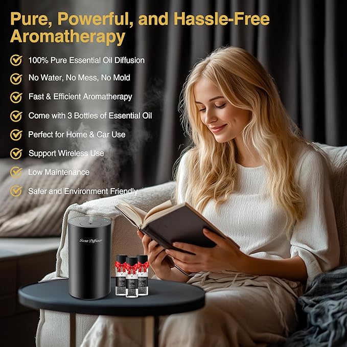 Waterless Essential Oil Diffuser Starter Kit - Image 2