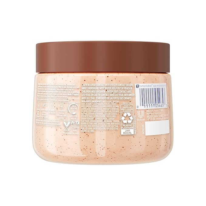 Dove Brown Sugar and Coconut Butter Body Scrub Exfoliates and Deeply Nourishes - Image 2