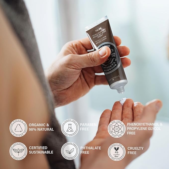 La Chatelaine Hand Cream Unisex Gift Set, Ready-To-Gift Hand Lotion, Travel Size - Image 4