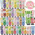 VESPRO 70 Pack Hand Cream Set, Mothers Day Gifts, Bulk Hand Lotion Travel Size by VESPRO