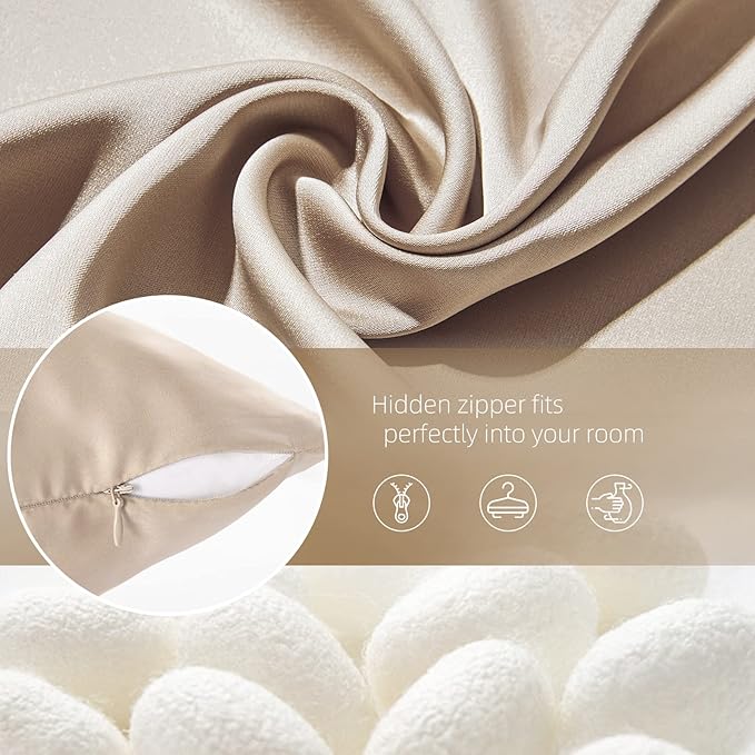 Silk Pillowcase for Hair and Skin Mulberry Silk Pillowcase Soft Breathable - Image 6