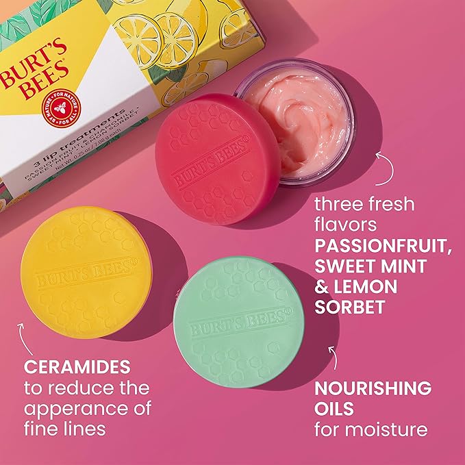 Burt's Bees Lip Mask Set- Overnight Intensive Treatment Revives & Nourishes - Image 2