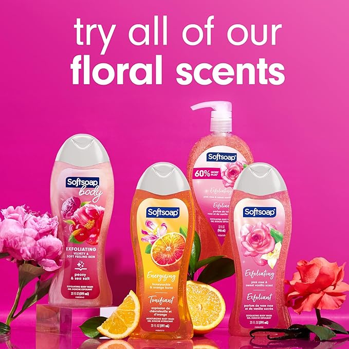 Softsoap Body Wash, Honeysuckle & Orange Burst Body Wash, 20 Ounce - Image 9