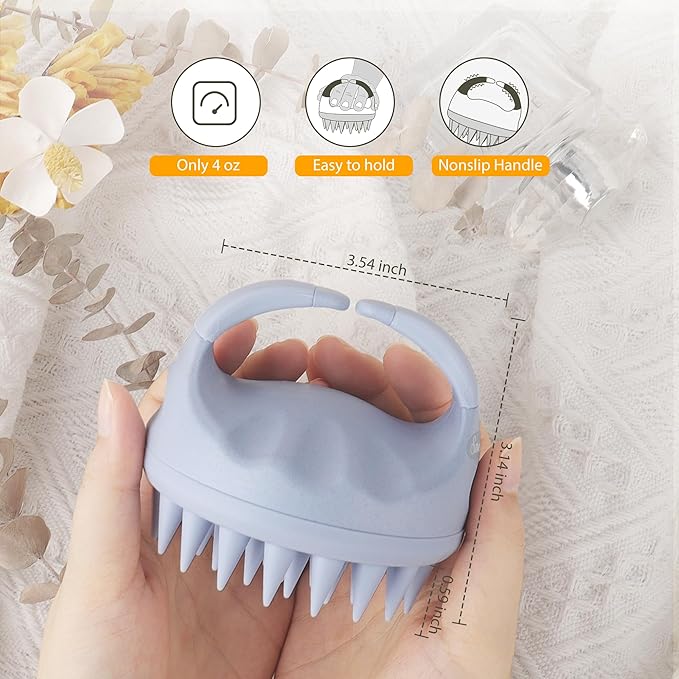 Sndyi Scalp Massager Shampoo Brush, Scalp Scrubber - Image 3