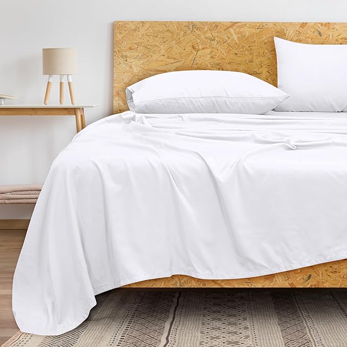 Royale Linens 300 Thread Count 100% Long Staple Combed Cotton Flat Sheet - Image 9